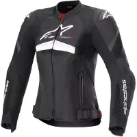 Alpinestars Giacca Stella T-GP Plus R V4 Airflow Black White, Taglia: M
