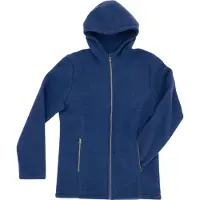 Engel Women's Jacket with Hood Giacca di lana Donna (42/44, blu)
