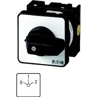 Eaton Interruttore a gradini , T0, 20 A, montaggio incasso, 3 moduli, contatti: 6, 45°, con scatto, con posizione 0, 0-2, n. 15069 012898