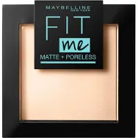Maybelline Fit Me! Matte + Poreless 120 Classic Ivory 9 g — Cipria
