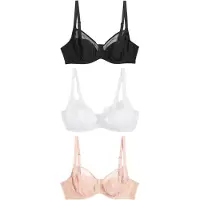 Next Reggiseno beige / nero / bianco