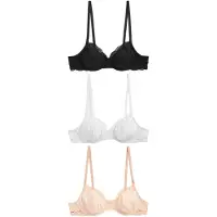 Next Reggiseno cipria / nero / bianco