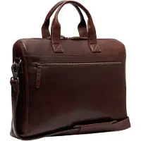 The Chesterfield Brand Levanto Valigetta Vera Pelle 40 cm Vano porta PC marrone