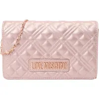 Love Moschino Borsa a tracolla donna rosa — Borsa a tracolla