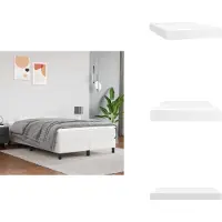 vidaXL Materasso a molle insacchettate bianco 120x200x20 cm in Pelle finta - Materassi