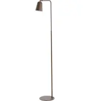 Light & Living Lampada da terra - marrone - Salomo - metallo - lampada da lettura - E27 - 1819452 -