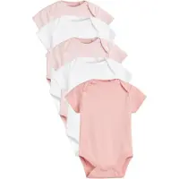 Next Tutina / body per bambino rosa / bianco