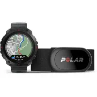 Polar - Orologio GPS con cintura cardio - Grit X2 Pro Black + H10 - Nero