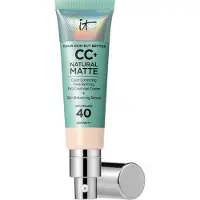 IT Cosmetics Cc Natural Matte Fondotinta Spf40 Fair Porcelaine 32ml Fondotinta