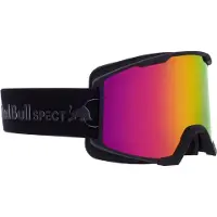 Red Bull Spect Eyewear - Maschera da sci - Solo Black - Burgundy Snow - Purple With Burgundy Mirror - Nero