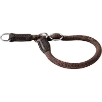 DOG SPORT T-Collar Freestyle Collari per cani (Halsumfang max. 45 cm - Ø 10 mm, brown)