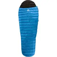 Alvivo Ibex Light Sacco a pelo in piuma (215 cm, blu)