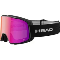 Head - Maschera da sci - Horizon 2.0 5K Red Black in Silicone - Nero