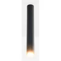 Licht-Erlebnisse Faretto a superficie Modern EYE metallo nero GU10 35W lampada da soffitto rotonda cucina soggiorno corridoio