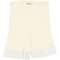Engel Women's Trousers with Lace Intimo Donna (42/44, bianco)