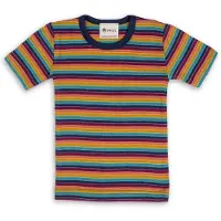 Engel Kids' Undershirt S/S Intimo lana merinos Bambini (164, variopinto)