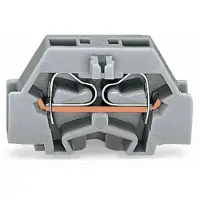 Wago Morsetto a 2 conduttori 0,08-2,5 mm² grigio - Morsettiere 1-p 261-301