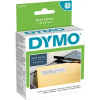 Dymo Etichetta 11352 (S0722520) - Nero su bianco (25 mm x 54 mm)