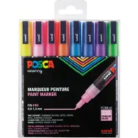 Posca Pennarello Marcatore Pc3m A Punta Fine
