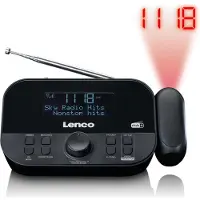 Lenco Radio Sveglia Cr-615bk