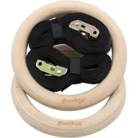 Café Kraft Gimme Kraft Trainingsringe Attrezzo di allenamento (32 mm, wood)