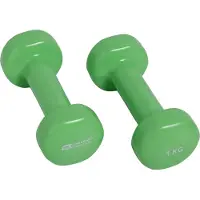 Schildkröt Fitness Vinyl Hantel Set (2 x 1 kg, verde)