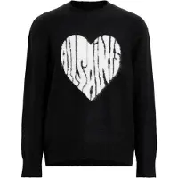 AllSaints Bubble Saints Crew Black Taglia: XL | Maglioni a maglia Outlet | Uomo | Nero