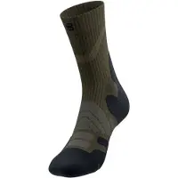 Bauerfeind Sports Outdoor Merino Mid Cut Socks Calze da trekking Uomo (46-49, nero)