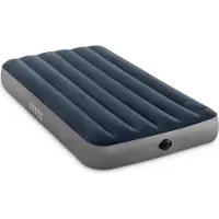 Intex Letto ad aria singolo alto con pompa a batteria 64781