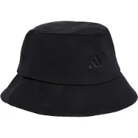 Adidas Cappello sportivo '3-Stripes Bucket' nero / bianco