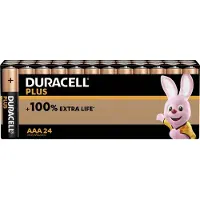 Duracell Batteria AAA MN2400 batterij 24 stuks