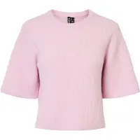 Pieces Top A Maglia | Rosa | L