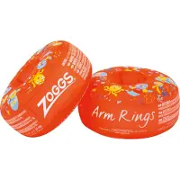 Zoggs Kid's Zoggy Arm Rings Galleggiante per nuoto (1-6 years, orange)