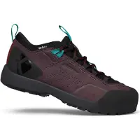 Black Diamond - Scarpe da avvicinamento - W Mission Lthr Lw Wp Mulberry/Black per Donne in Pelle - Taglia 38 - Viola
