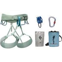 Black Diamond Women's Momentum Harness Package Set da arrampicata (L, no color)