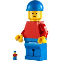 LEGO Minifigure a grandezza naturale