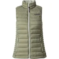 Superdry per donna. W5011892A Gilet imbottito Fuji Lite verde (M), Casual, Nylon