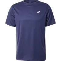 Asics per uomo. 2011D221 T-shirt a maniche corte Navy Core (XXL), Sportivo, Sintetico, Multisport, Manica corta, Sostenibile