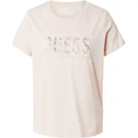 GUESS Ss Cn Python Logo Te Mellow Pink Taglia: XS | Maglie Sportivi Outlet | Donna | Rosa