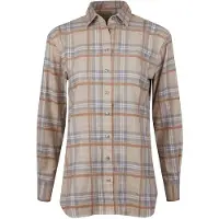 Stenströms Sammi, Shirt Beige Check Taglia: 38 | Magliette intime Outlet | Donna | Marrone