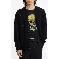 John Varvatos Mirador Easy Fit Cardigan Black Taglia: L | Cardigan Outlet | Uomo | Nero