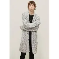 John Varvatos Audubon Easy Fit Shawl Griffin Grey Taglia: XL | Cardigan Outlet | Uomo | Grigio