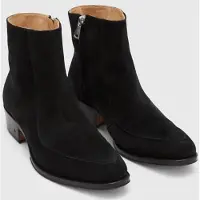 John Varvatos Ludlow Beetle Boot Mineral Blk Taglia: 8.5 | Stivali Outlet | Uomo