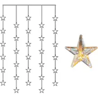 Star Trading Tenda luminosa a LED Star Curtain, 30 luci