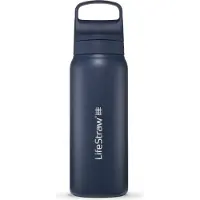 LifeStraw Go Stainless Steel Borraccia (700 ml, blu)