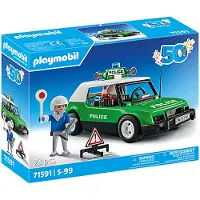 Playmobil Gioco Di Costruzione Di Auto Della Polizia Classiche