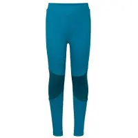TROLLKIDS Girl's Femund Summer Tights Leggings Bambini (92, blu)