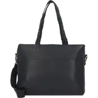 Cowboysbag Oily Cow Bushton Borsa a spalla Vera Pelle 40 cm grigio