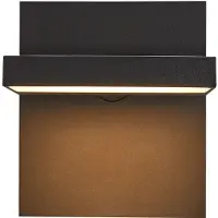 SLV Applique a LED Abridor, antracite, larghezza 14 cm, alluminio