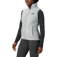 Columbia Women's Benton Springs Vest Gilet in pile Donna (L, grigio)